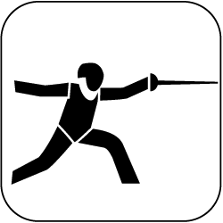Pictogramm Fechten DOSB